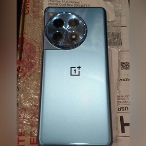 OnePlus Sky Blue Smartphone with Quad Lens